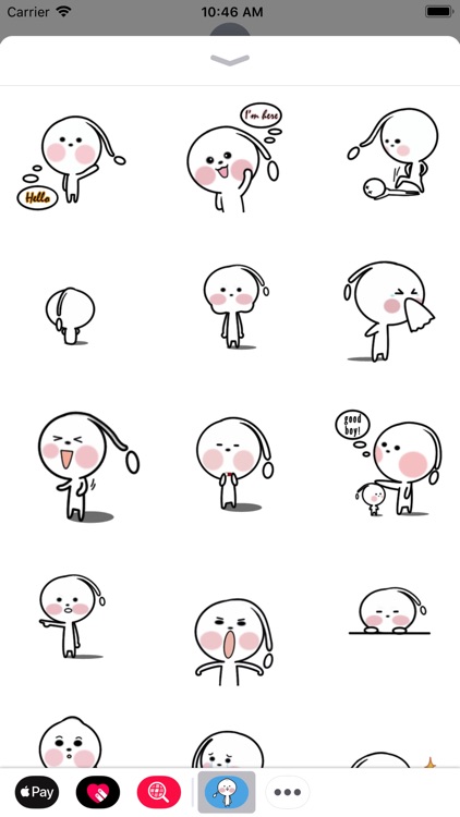 Little Alien Animated Stickers