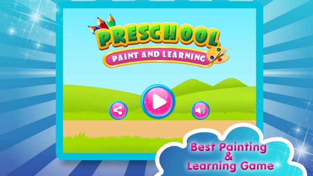 Preschool Paint and Learning