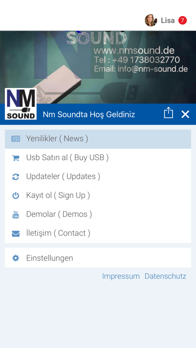 NM Sound screenshot 2
