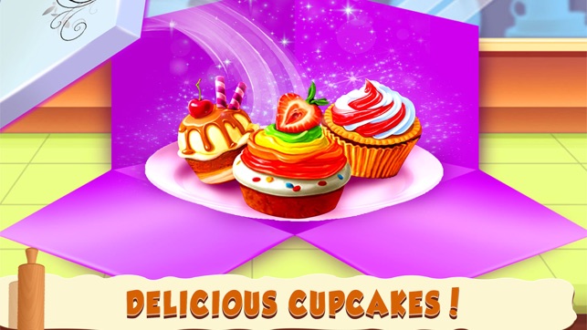 Cupcake Shop Kids cooking Game(圖5)-速報App