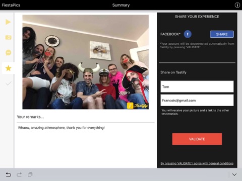 FiestaPics & Tastify screenshot 3