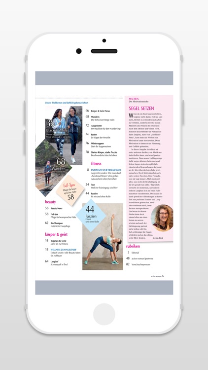 active woman - Zeitschrift screenshot-4