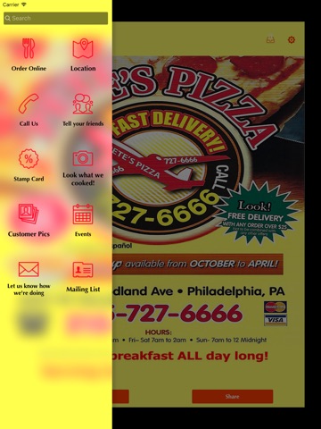 Pete's Pizza Inc screenshot 2