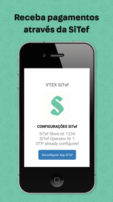 How to cancel & delete VTEX SiTef from iphone & ipad 1