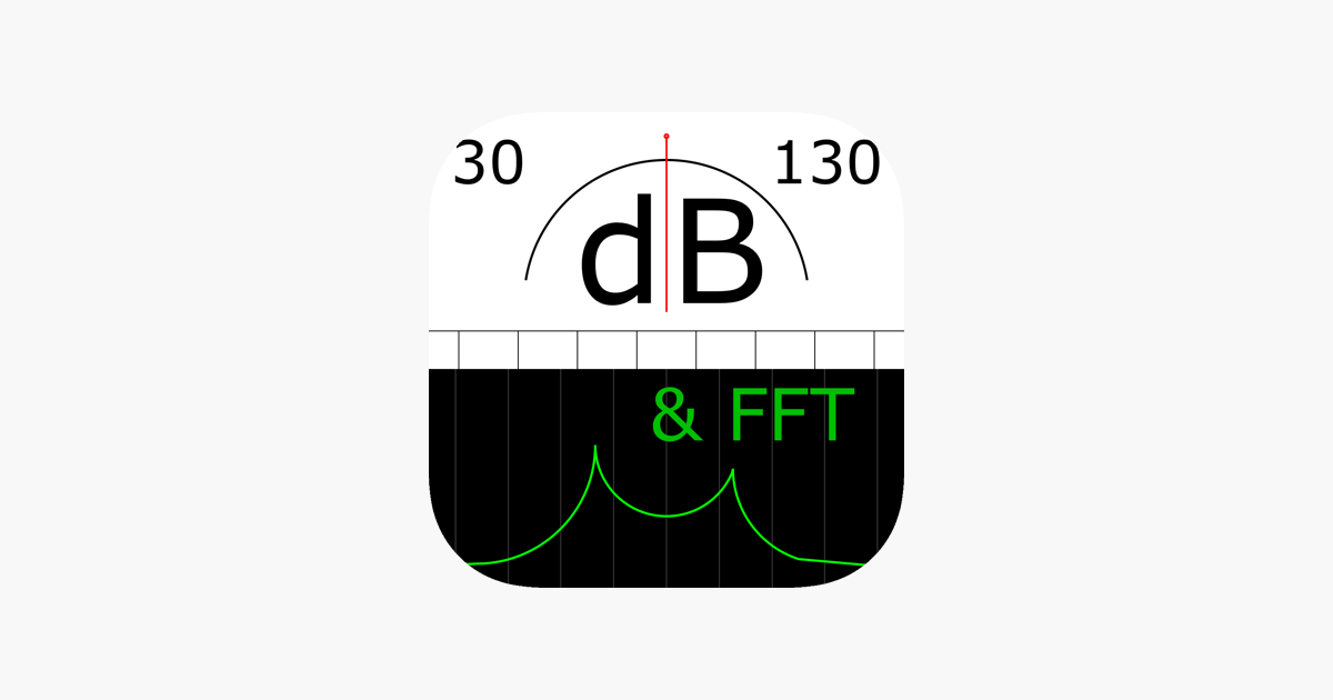 App Store: SPLnFFT <b>Noise Meter</b>