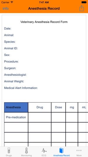 Vet Anesthesia Guide(圖3)-速報App