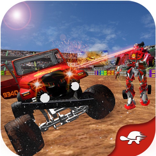 Monster Truck Robot Warrior iOS App