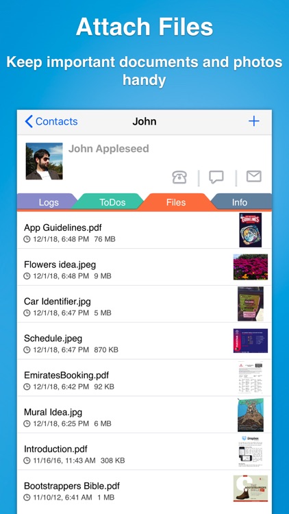 Contacts Journal CRM screenshot-3