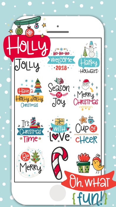 Typography Card MerryChristmas screenshot 3