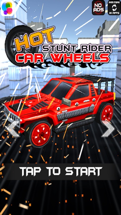 Hot Stunt Rider : Car Wheels