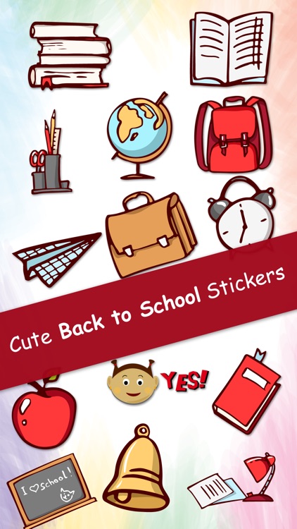 Back to School Stickers for iMessage