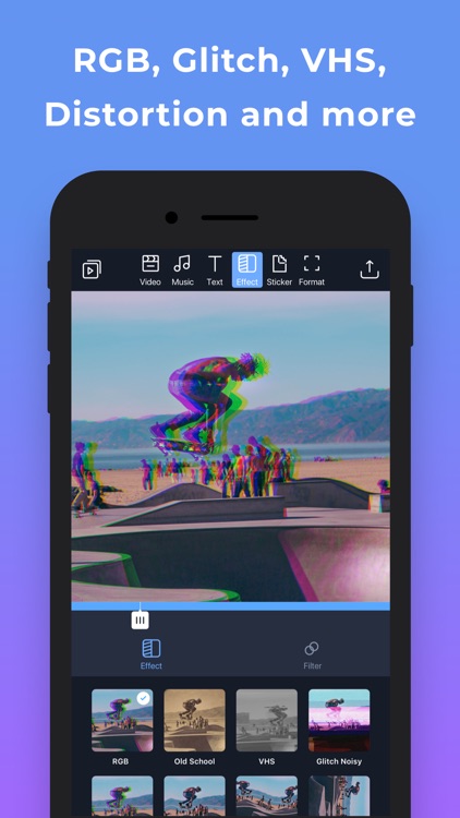 Filmr- vertical video editor screenshot-4