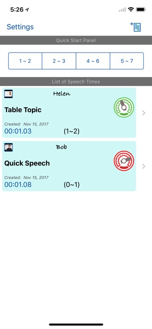 Toastmaster Timer(圖1)-速報App