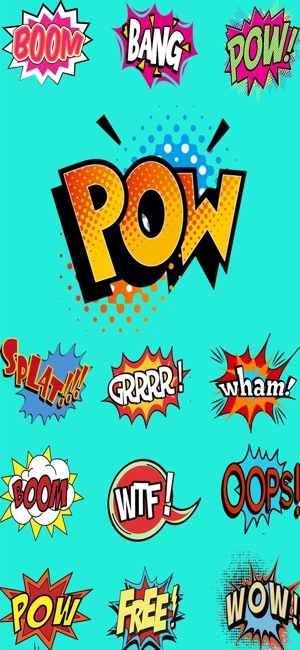 Comic Lover Stickers