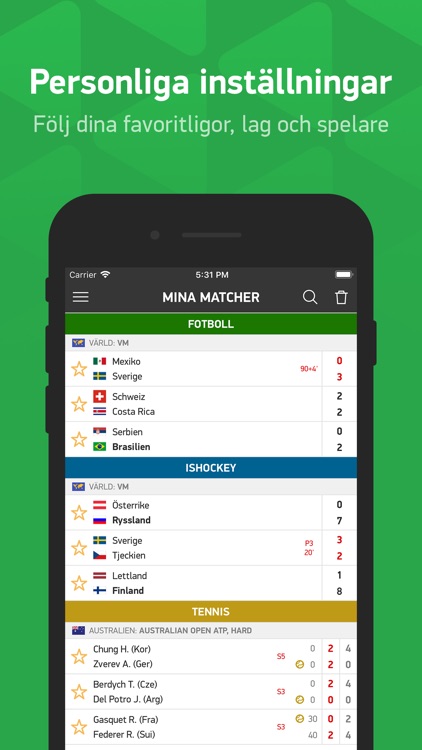 FlashScore.se screenshot-4