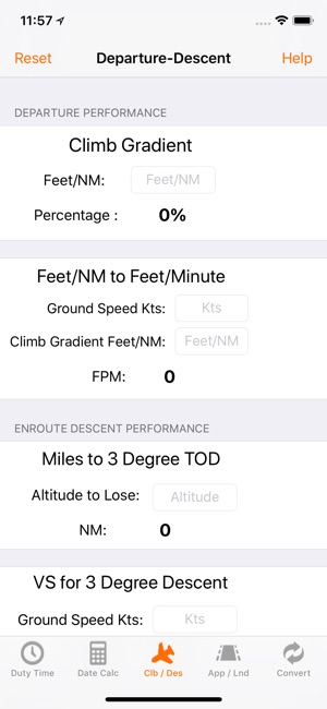 Pilot Duty & Performance Calc(圖4)-速報App