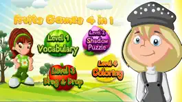 Game screenshot Fruits english vocabulary mod apk