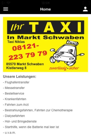 Taxi Markt Schwaben screenshot 2