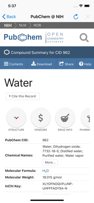 Search PubChem(圖3)-速報App