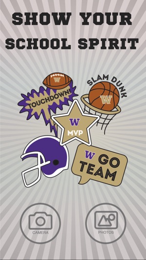 Washington Huskies Selfie Stickers(圖1)-速報App