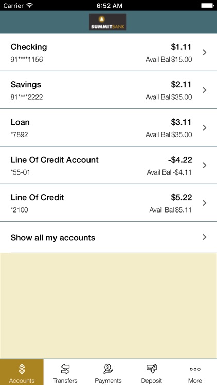 Summit Bank (OR) Mobile Banking