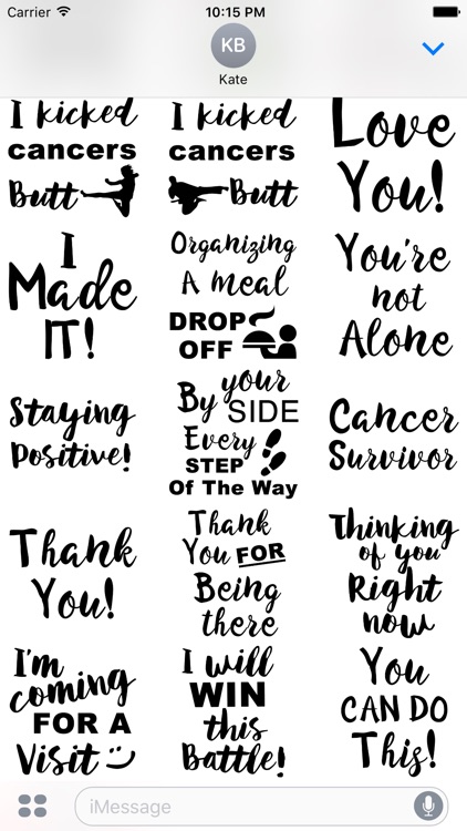 Melanoma Cancer Stickers screenshot-4