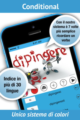 Italian Verbs Pro - LearnBots screenshot 4