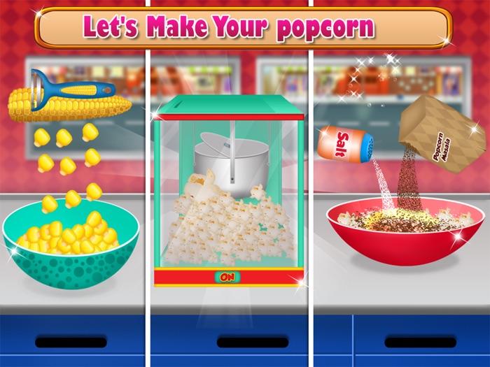 Popcorn Factory-Cooking Game