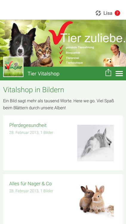 Tier Vitalshop