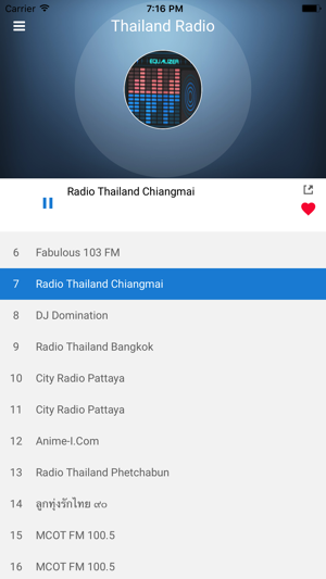 Thailand Radio Station Thai FM(圖4)-速報App