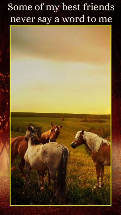 Horses - Wallpapers + Add Text screenshot 2