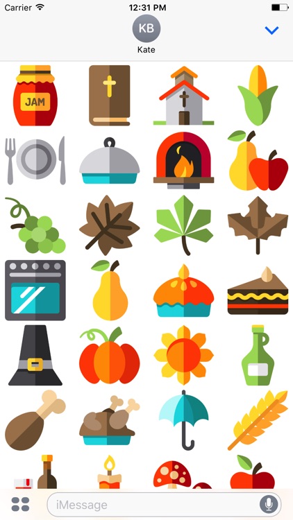 Special Thanksgiving Stickers!