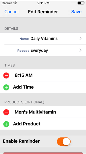 Vitamin Reminder(圖2)-速報App