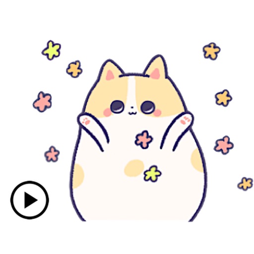 Animated Kitty CatMoji Sticker icon