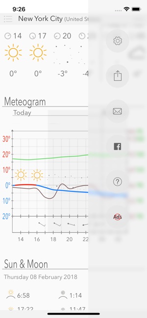 Weather Forecast w/ Meteogram(圖4)-速報App