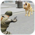 Lion Attack CityShoot Mission