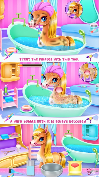 Rainbow Pony Beauty Salon screenshot 2
