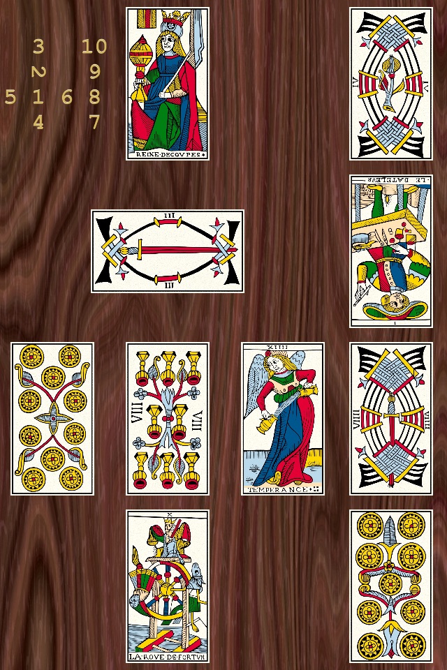 Old tarot restored by Flornoy screenshot 2