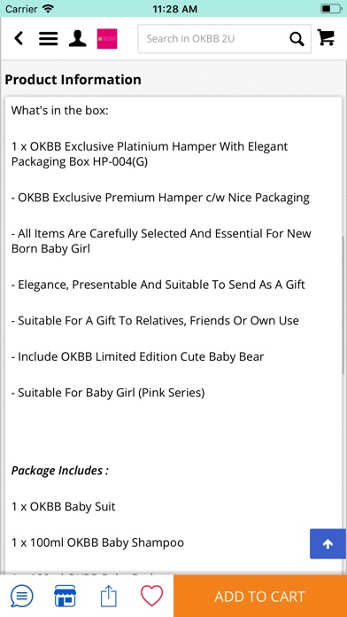 OKBB 2U - Baby & kids store screenshot 4