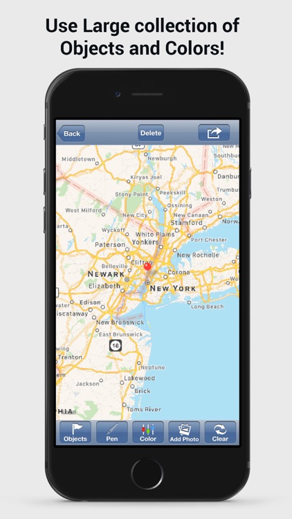 Draw on Map - Create Your Own Map And add Waypoint