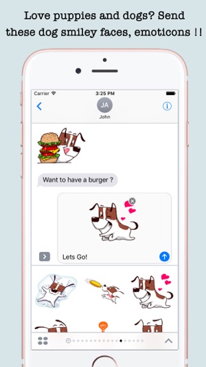 Cute Dog Emojis Stickers For iMessage(圖2)-速報App