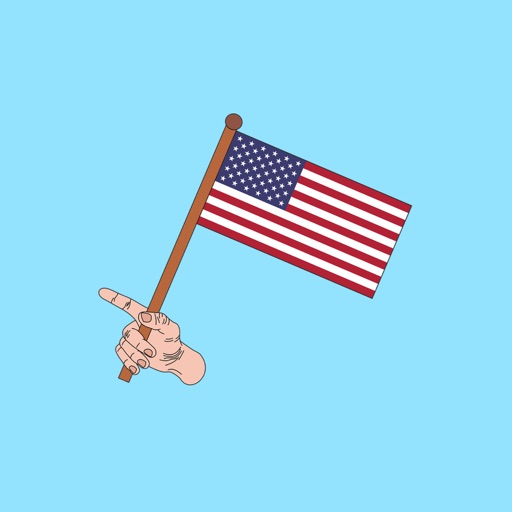 Flag Waving Stickers icon