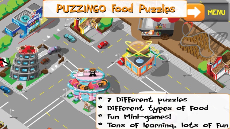 PUZZINGO Food Puzzles Game by 77Sparx Studio, Inc.