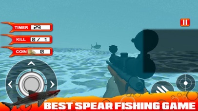 Under Water Angry Shark Huntin screenshot 2