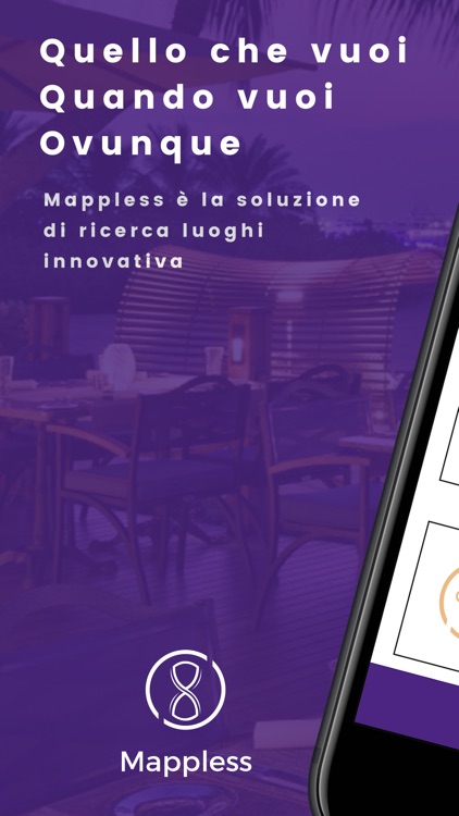 Mappless, cibo bevande e divertimento intorno a te