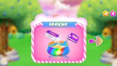 Rainbow Macaroons Cooking screenshot 2