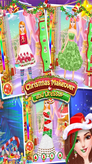 How to cancel & delete Christmas Girl Makeup Dressup from iphone & ipad 1