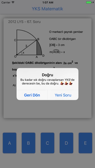 YKS Matematik Çıkmış Sorular screenshot 2
