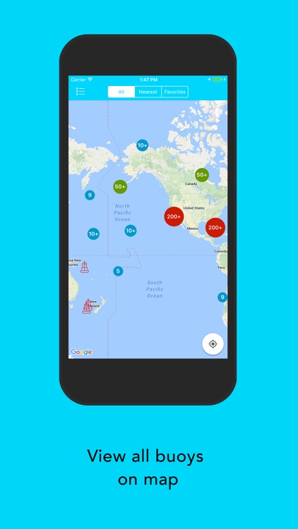 NOAA Marine Weather Forecast - Buoys Weather Data