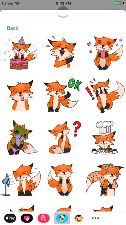 Fox Stickers Collection screenshot-7